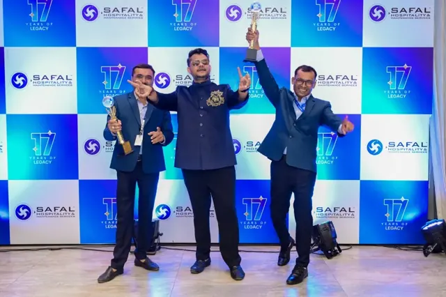 Awards Night &ndash; Safal Hospitality 17 years of legacy celebration