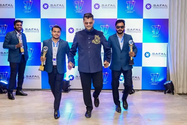Awards Night &ndash; Safal Hospitality 17 years of legacy celebration