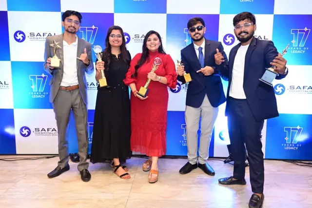 Awards Night &ndash; Safal Hospitality 17 years of legacy celebration
