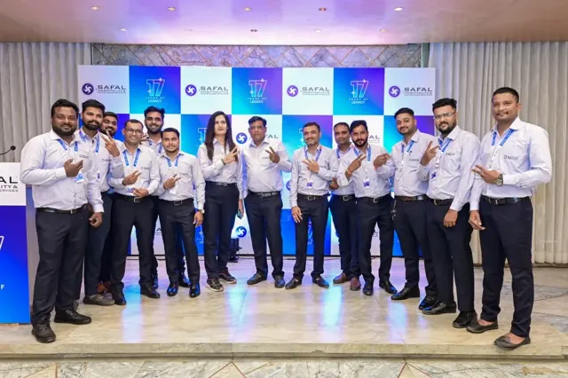 Team Frames &ndash; Safal Hospitality 17 years of legacy celebration
