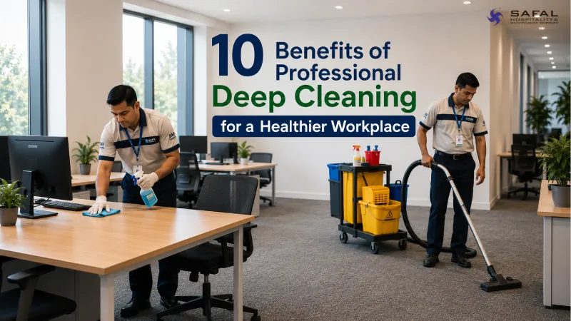 10 Benefits of Professional Deep Cleaning for a Healthier Workplace