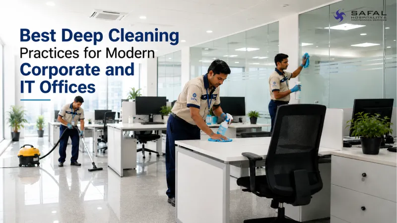 Best Deep Cleaning Practices for Modern Corporate and IT Offices