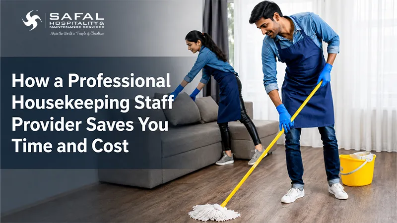How a Professional Housekeeping Staff Provider Saves You Time and Cost