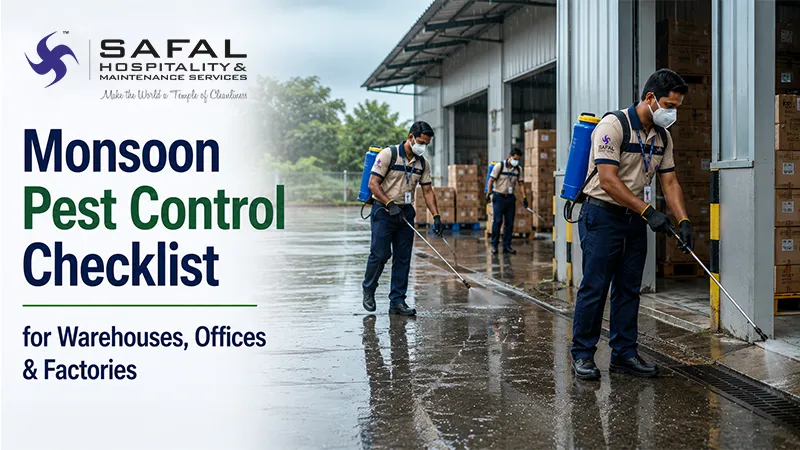Monsoon Pest Control Commercial Facility