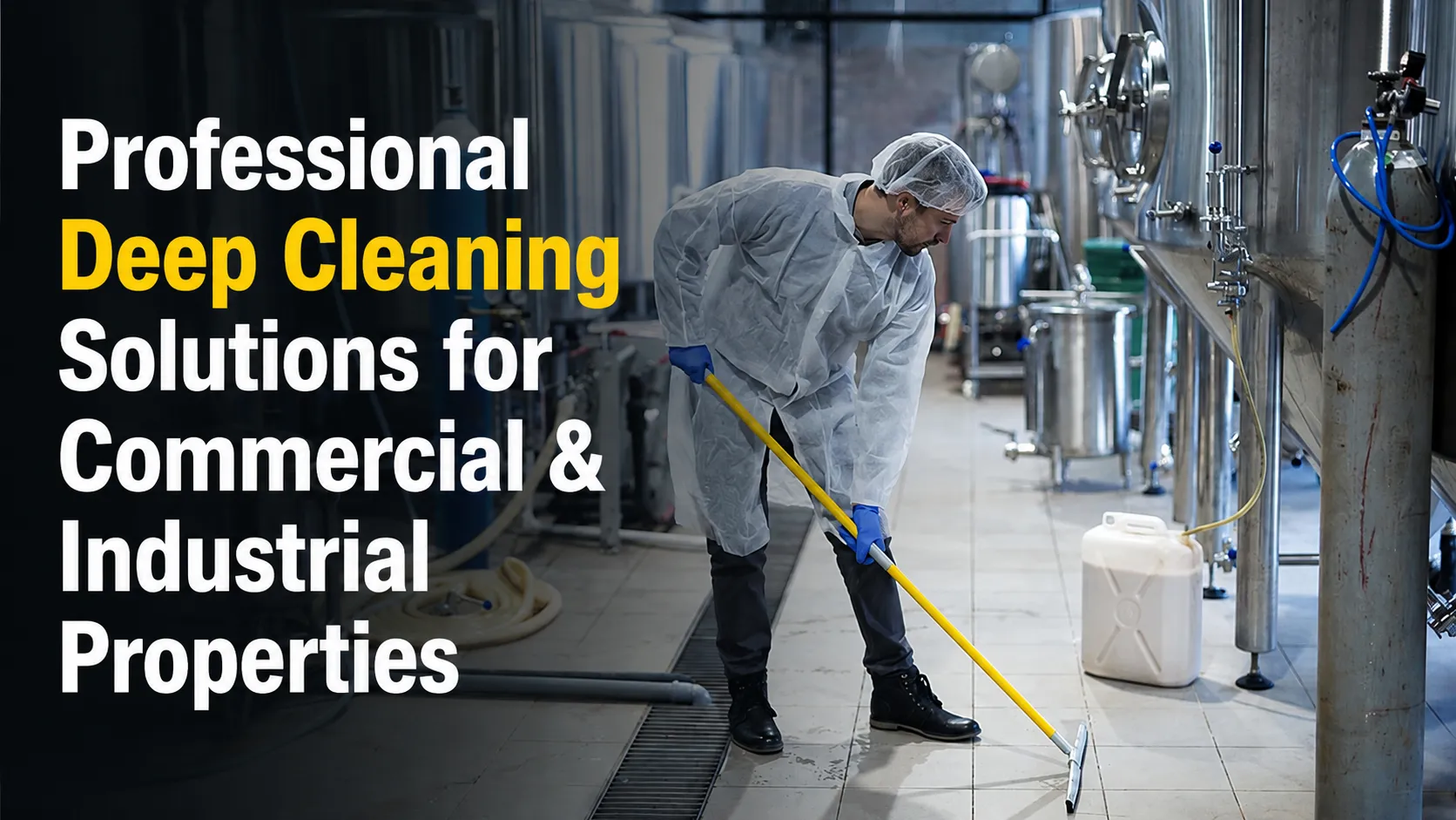 Professional Deep Cleaning Solutions for Commercial & Industrial Properties