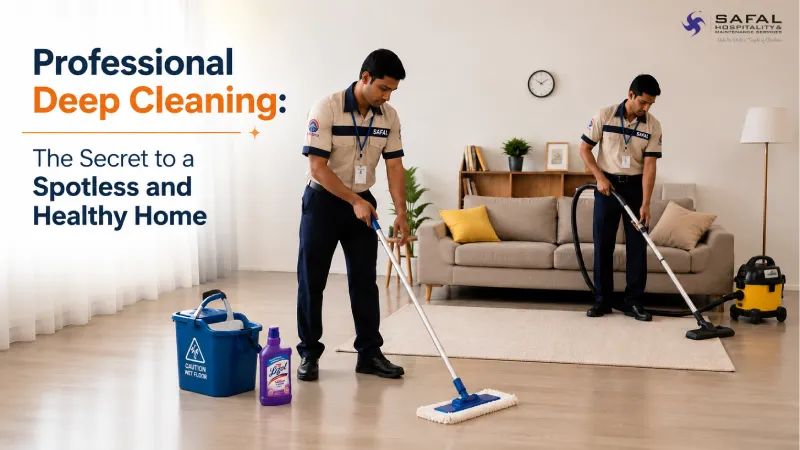 Professional Deep Cleaning: The Secret to a Spotless and Healthy Home