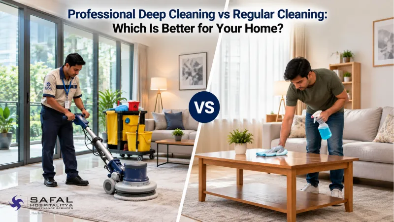 Professional Deep Cleaning vs Regular Cleaning: Which Is Better for Your Home?
