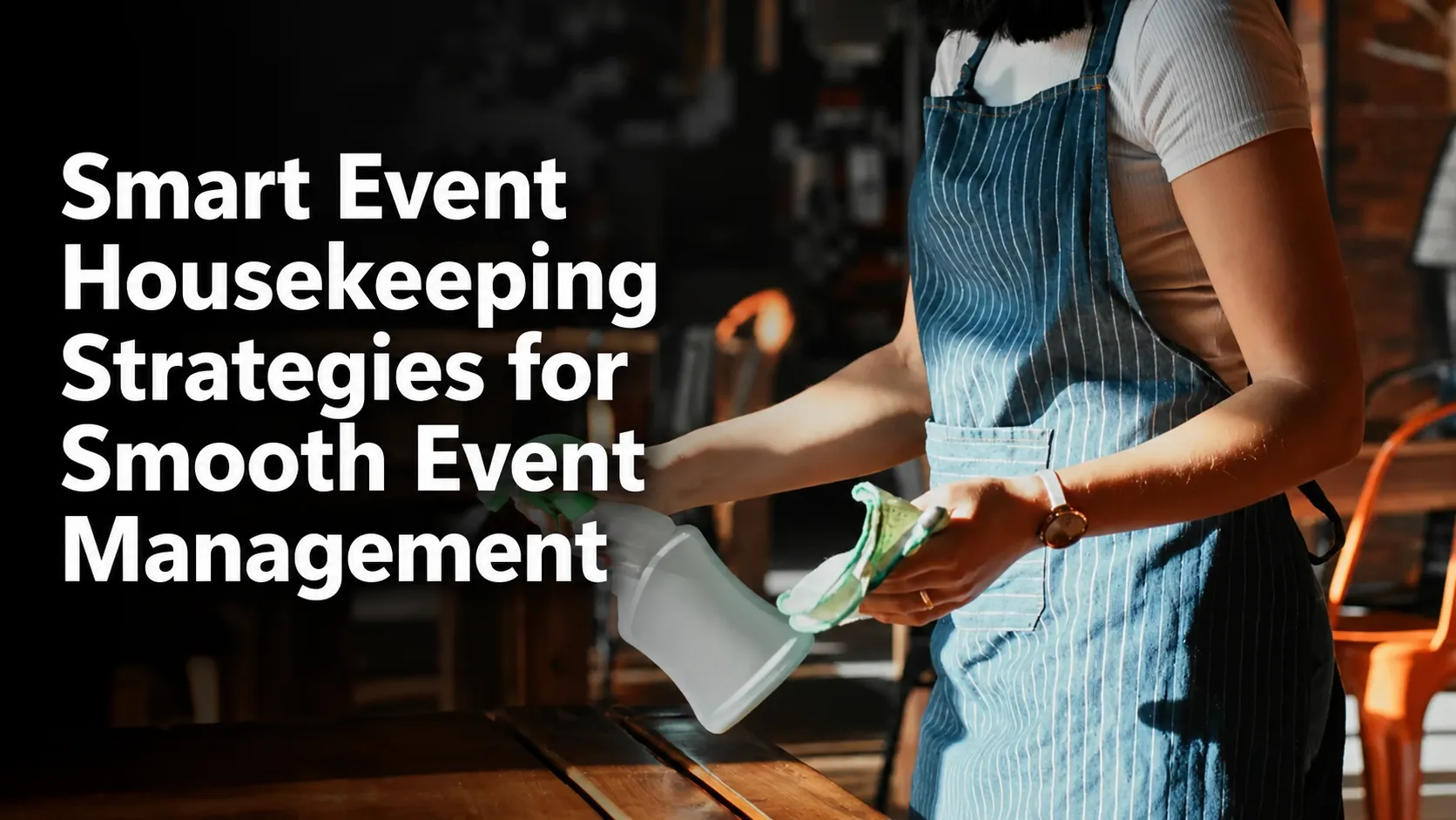 Smart Event Housekeeping Strategies for Smooth Event Management