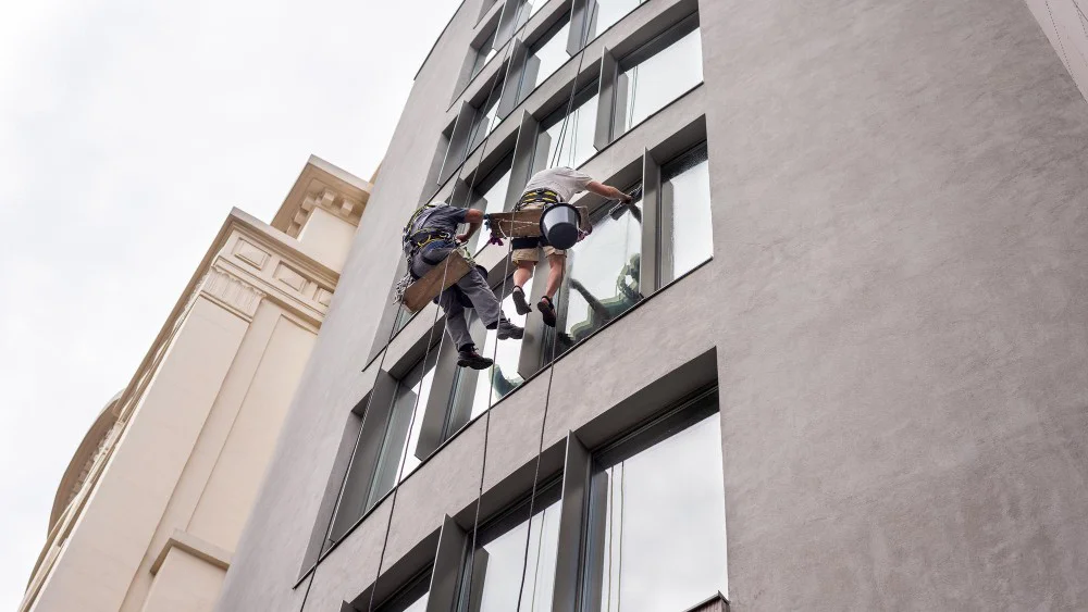 Glass Facade Cleaning